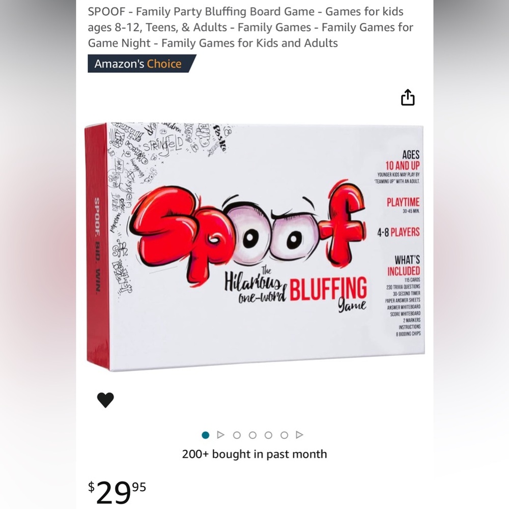 Spoof Bluffing Game